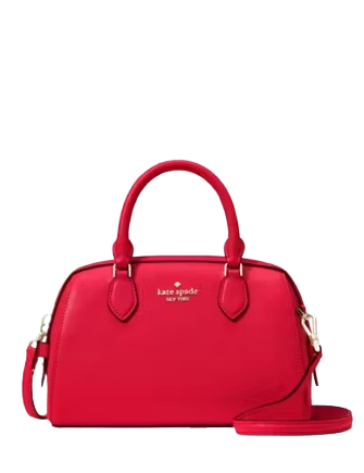 Kate Spade New York Madison Small Dolly Duffle Ruby Red