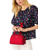 Kate Spade New York Madison Small Dolly Duffle Ruby Red