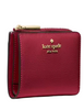 Kate Spade New York Madison Small L-Zip Wallet Red Jam
