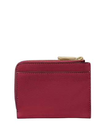 Kate Spade New York Madison Small L-Zip Wallet Red Jam