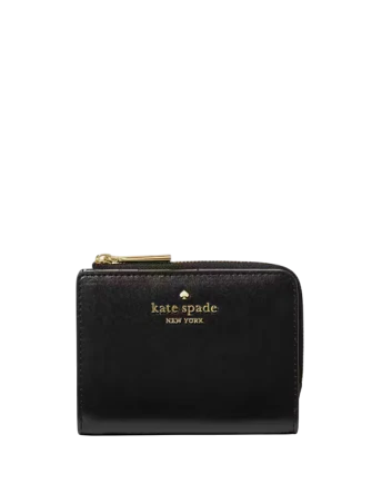 Kate Spade New York Madison Small L-zip Wallet Black
