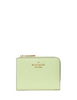 Kate Spade New York Madison Small L Zip Wallet  Matcha Latte