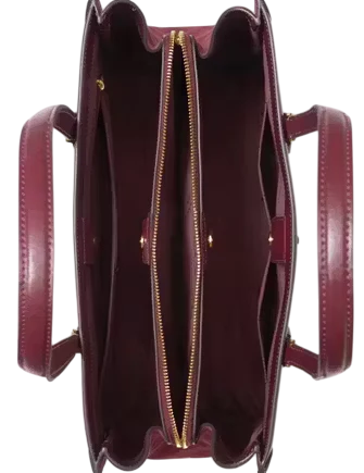 Kate Spade New York Madison Suede Large Laptop Tote Dark Merlot
