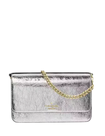 Kate Spade New York Madison Willow Medium Convertible Crossbody Silver