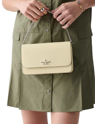 Kate Spade New York Madison Willow Mini Crossbody Bag Lemon Fondant