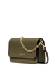 Kate Spade New York Madison Willow Mini Flap Crossbody Seaweed