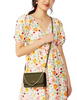 Kate Spade New York Madison Willow Mini Flap Crossbody Seaweed