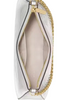 Kate Spade New York Margot Crinkle Metallic Convertible Crossbody Silver