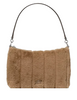 Kate Spade New York Margot Faux Fur Medium Shoulder Bag Natural