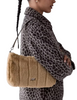 Kate Spade New York Margot Faux Fur Medium Shoulder Bag Natural