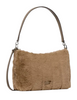 Kate Spade New York Margot Faux Fur Medium Shoulder Bag Natural