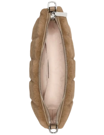 Kate Spade New York Margot Faux Fur Medium Shoulder Bag Natural