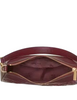 Kate Spade New York Margot Floral Applique Shoulder Bag Dark Merlot