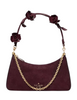 Kate Spade New York Margot Floral Handle Shoulder Bag Grenache