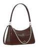 Kate Spade New York Margot Shiny Leather Shoulder Bag Hot Fudge