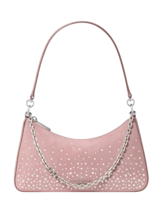 Kate Spade New York Margot Studded Suede Shoulder Bag