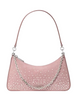 Kate Spade New York Margot Studded Suede Shoulder Bag Dusk Rose