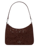 Kate Spade New York Margot Suede Dots Medium Shoulder Bag Hot Fudge