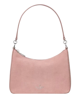 Kate Spade New York Margot Suede Medium Shoulder Bag Dusk Rose