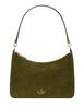 Kate Spade New York Margot Suede Medium Shoulder Bag Enchanted Green