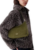 Kate Spade New York Margot Suede Medium Shoulder Bag Enchanted Green