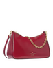 Kate Spade New York Margot Textured Patent Leather Convertible Crossbody Red Jam