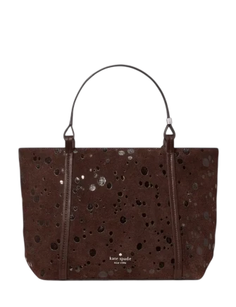 Kate Spade New York Marlowe Suede Dots Small Tote Bag