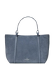Kate Spade New York Marlowe Suede Small Tote Bag Cinder Grey