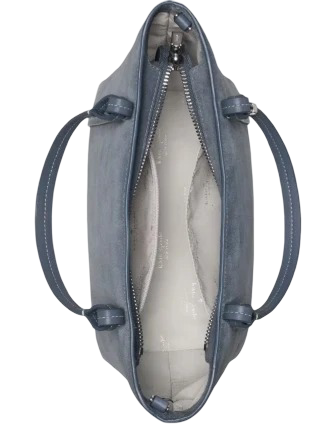 Kate Spade New York Marlowe Suede Small Tote Bag Cinder Grey