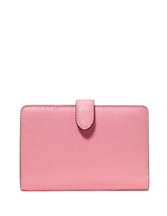 Kate Spade New York Medium Bifold Wallet Grapefruit Soda
