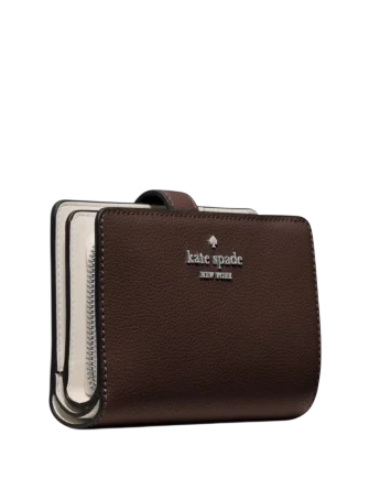 Kate Spade New York Medium Bifold Wallet Hot Fudge