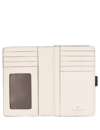 Kate Spade New York Medium Bifold Wallet Hot Fudge