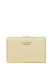 Kate Spade New York Medium Bifold Wallet Lemon Fondant