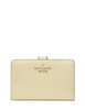 Kate Spade New York Medium Bifold Wallet Lemon Fondant