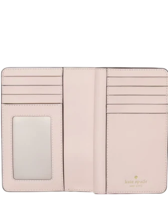 Kate Spade New York Medium Bifold Wallet Oyster Shell 