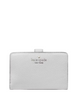 Kate Spade New York Medium Bifold Wallet Quarry Grey