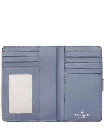 Kate Spade New York Medium Bifold Wallet Quarry Grey