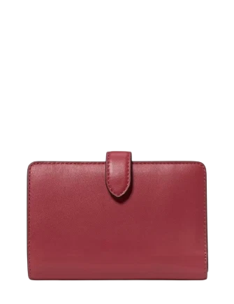 Kate Spade New York Medium Bifold Wallet Red Jasper