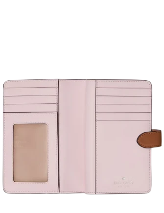 Kate Spade New York Medium Bifold Wallet Warm Gingerbread