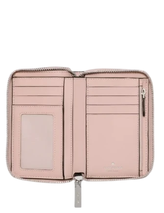 Kate Spade New York Medium Zip Wallet Rose Smoke