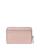 Kate Spade New York Medium Zip Wallet Rose Smoke