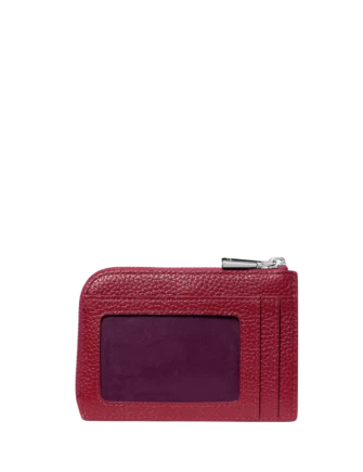 Kate Spade New York Mini Zip Card Case Red Jam