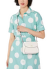 Kate Spade New York Monica Small Flap Crossbody Meringue