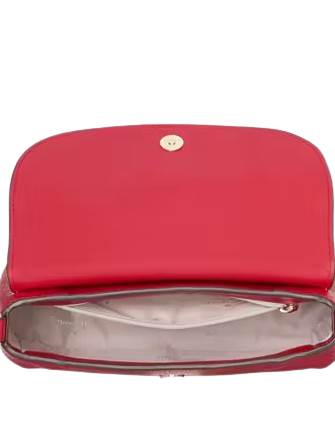Kate Spade New York Monica Small Flap Crossbody Perfect Cherry