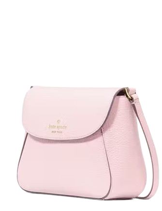 Kate Spade New York Monica Small Flap Crossbody Shimmer Pink