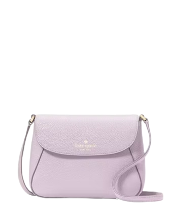 Kate Spade New York Monica Small Flap Crossbody Violet Mist