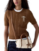 Kate Spade New York Monroe Faux Shearling Small Satchel Bag Cashew Milk