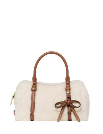 Kate Spade New York Monroe Faux Shearling Small Satchel Bag