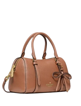 Kate Spade New York Monroe Small Satchel Bag Warm Gingerbread