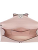 Kate Spade New York Morgan Bow Embellished Patent Leather Envelope Flap Crossbody Crepe Pink